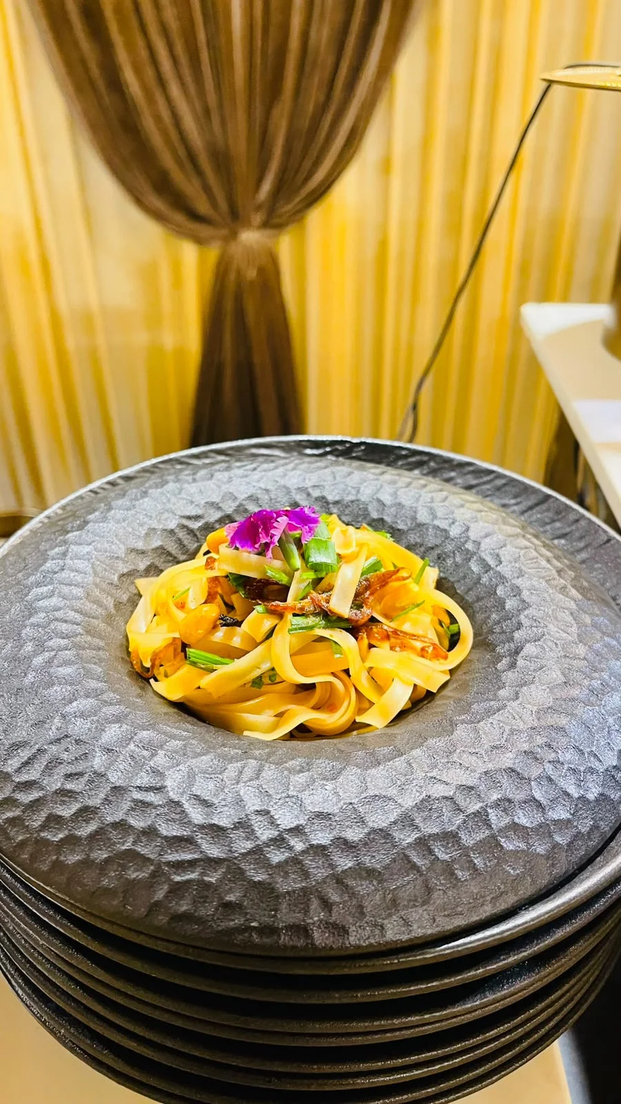Pasta presentation from Chef Nitin’s photo collection
